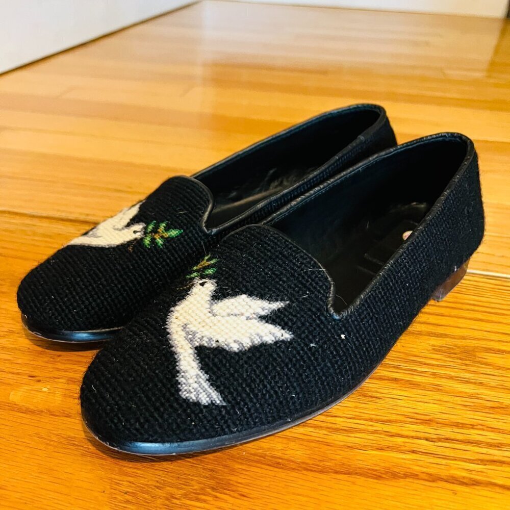 By Paige Anchor Needlepoint Loafers Size 10 - Picture 16 of 16